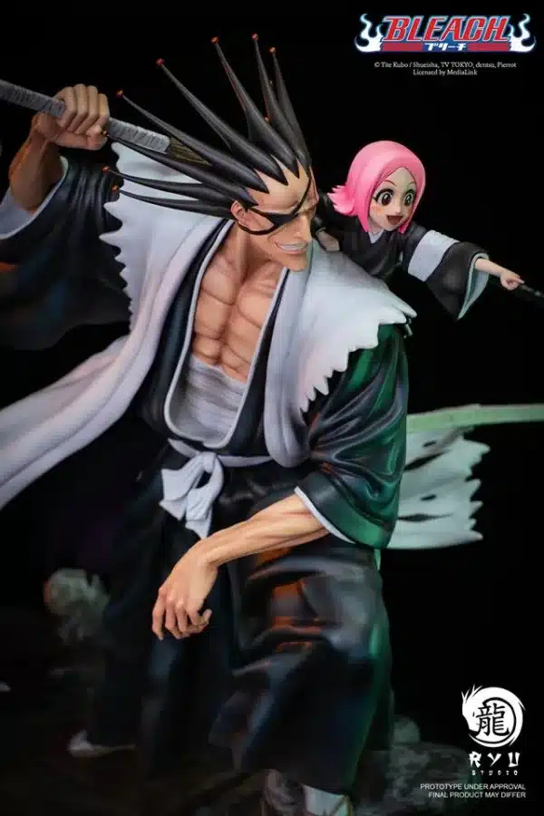 Bleach Ryu Studio Zaraki Kenpachi Licensed Resin Statue 4 jpg