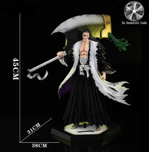 Bleach The Wandenreich Studio Kenpachi Zaraki Resin Statue 1 jpg