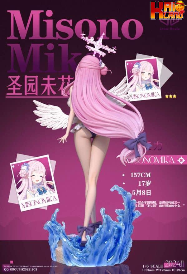 Blue Archive Snow Studio Misono Mika Resin Statue 3