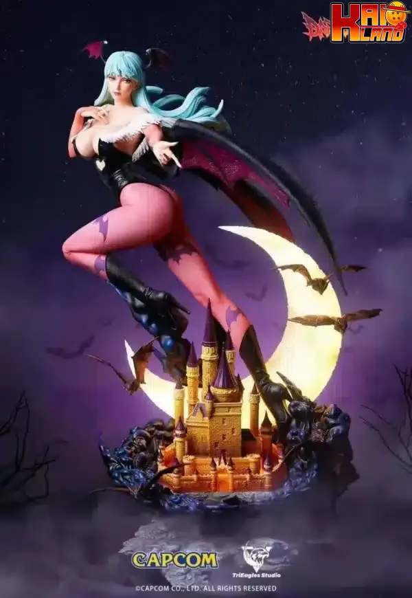 Darkstalkers TriEagles Studio Morrigan Aensland Resin Statue 1