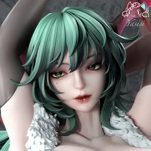 Darkstalkers Yasisi Studio Morrigan Aensland Resin Statue 4 jpg