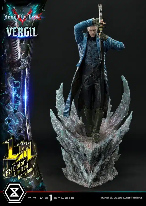 Devil May Cry 5 Exclusive Vergil Licensed Resin Statue 1 jpg