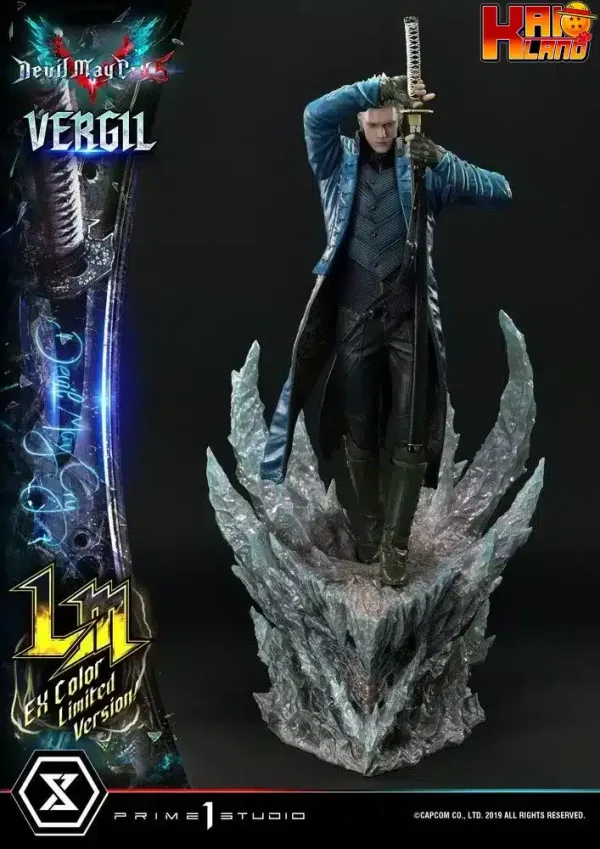 Devil May Cry 5 Exclusive Vergil Licensed Resin Statue 1 jpg