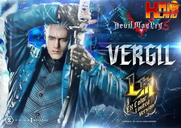 Devil May Cry 5 Exclusive Vergil Licensed Resin Statue 2 jpg