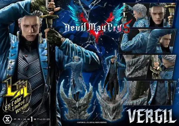 Devil May Cry 5 Exclusive Vergil Licensed Resin Statue 3 jpg