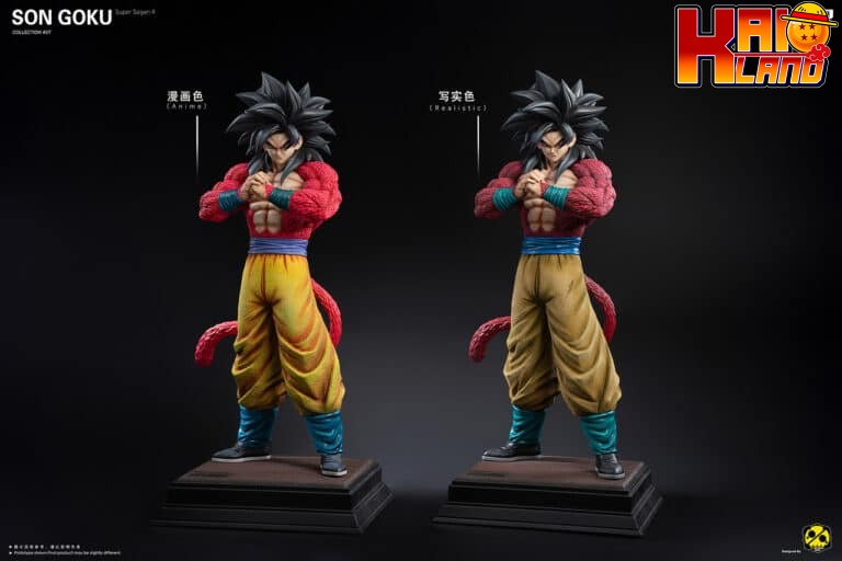 Dragon Ball 2 Studio SS4 Goku Resin Statue 0