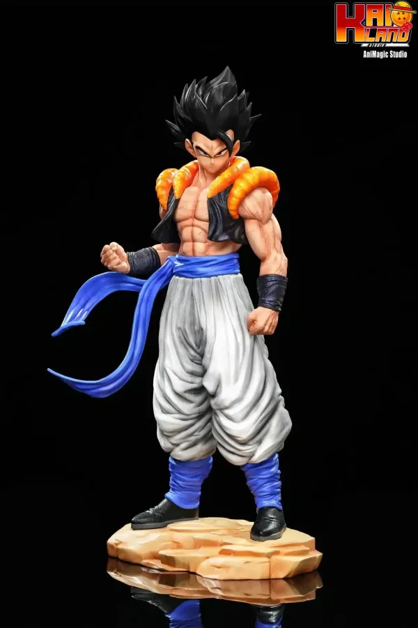 Dragon Ball AniMagic Studio Gogeta Resin Statue 2 scaled