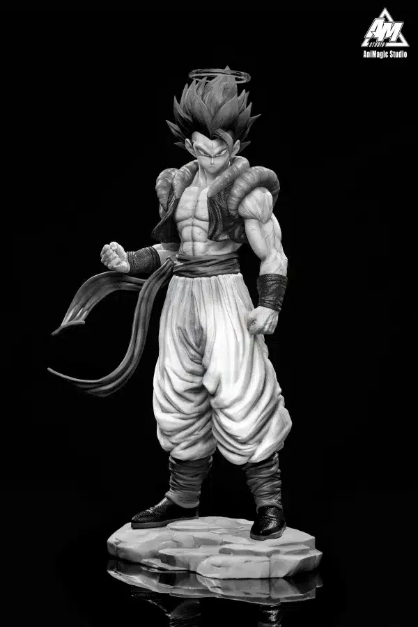 Dragon Ball AniMagic Studio Gogeta Resin Statue 4 scaled