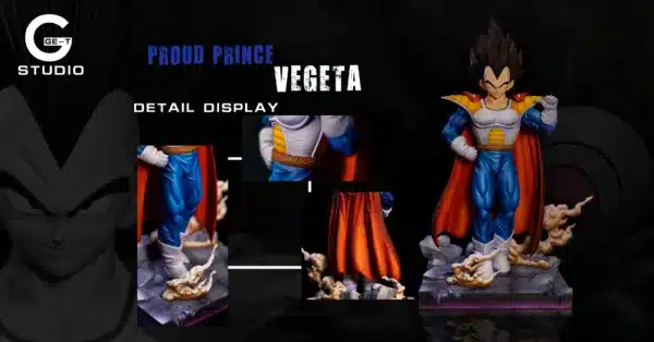 Dragon Ball GE T Studio Dragon Ball Proud Prince Vegeta Resin Statue 3 png