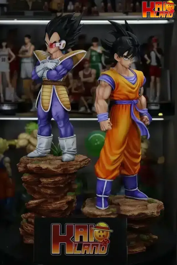 Dragon Ball Infinite Studio Son Goku Vs Vegeta Resin Statue 1 jpg