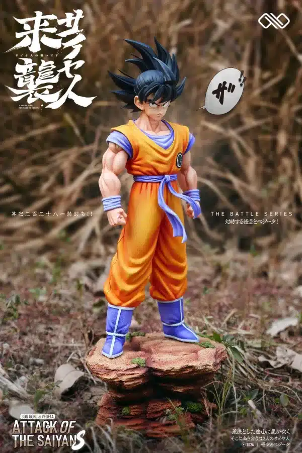 Dragon Ball Infinite Studio Son Goku Vs Vegeta Resin Statue 3