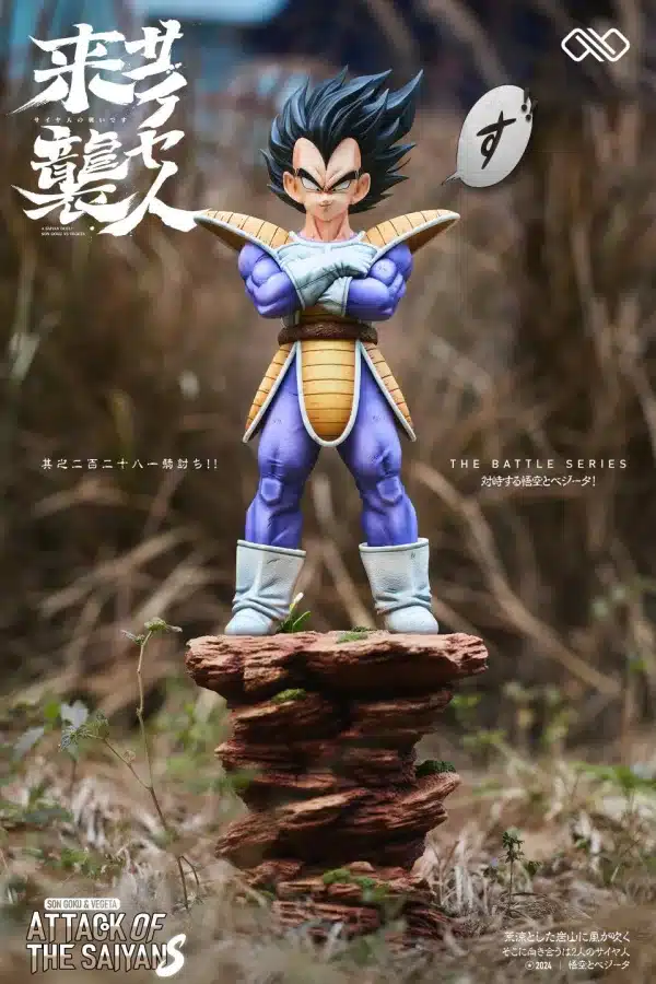 Dragon Ball Infinite Studio Son Goku Vs Vegeta Resin Statue 4