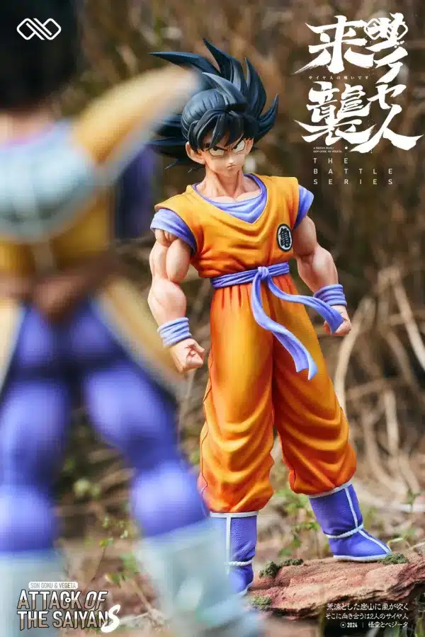 Dragon Ball Infinite Studio Son Goku Vs Vegeta Resin Statue 5