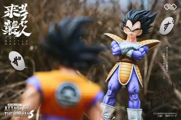 Dragon Ball Infinite Studio Son Goku Vs Vegeta Resin Statue 6