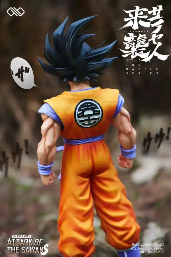 Dragon Ball Infinite Studio Son Goku Vs Vegeta Resin Statue 7