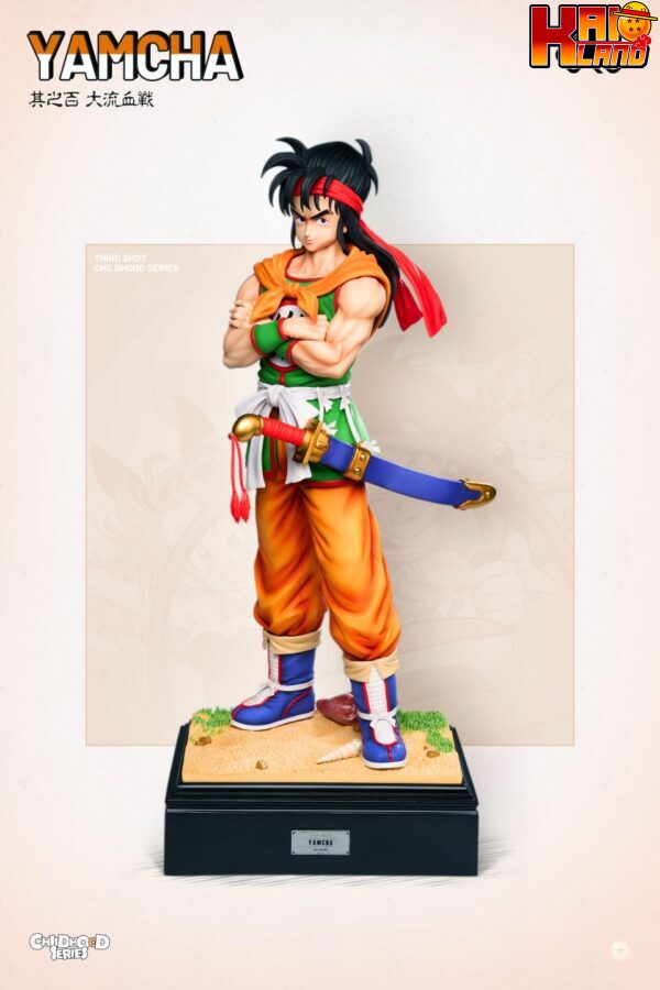 Dragon Ball Infinite Studio Yamcha x Oolong x Puar Resin Statue 1