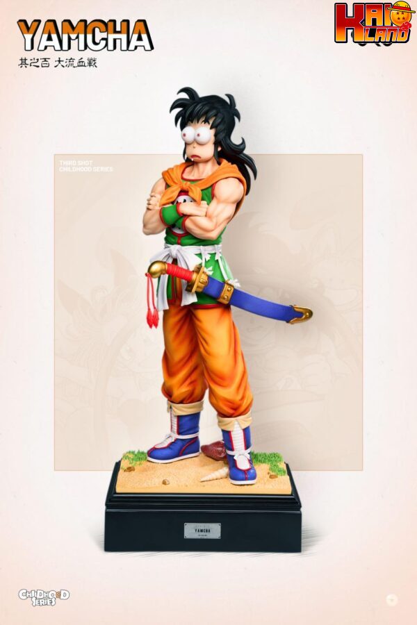 Dragon Ball Infinite Studio Yamcha x Oolong x Puar Resin Statue 4