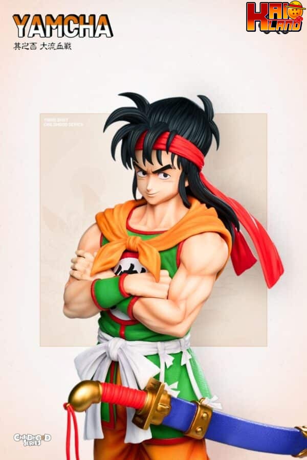 Dragon Ball Infinite Studio Yamcha x Oolong x Puar Resin Statue 6