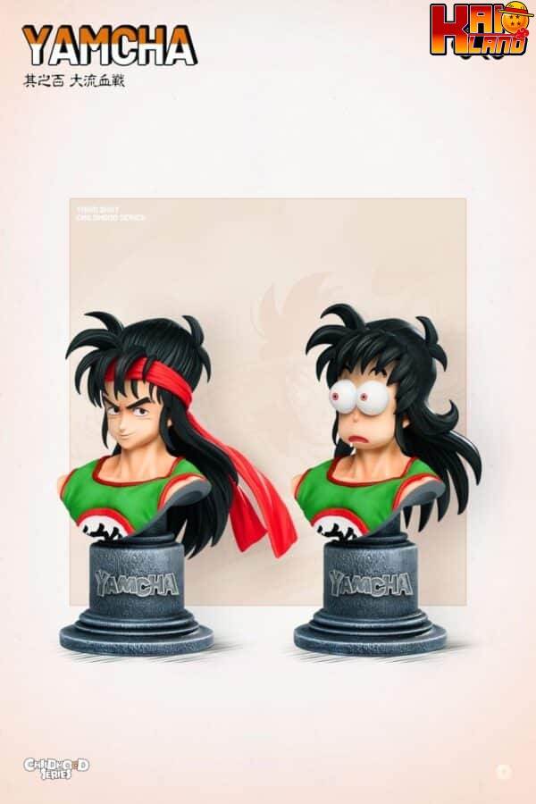 Dragon Ball Infinite Studio Yamcha x Oolong x Puar Resin Statue 7