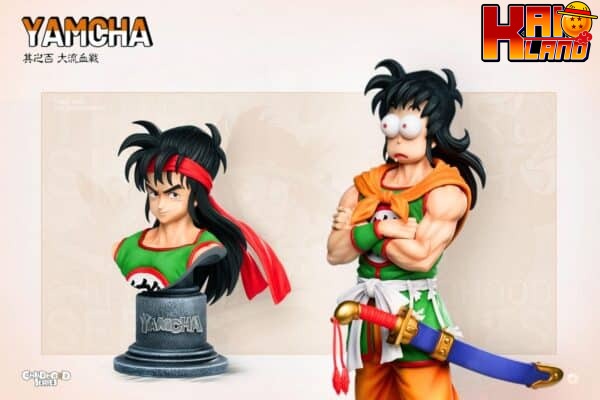 Dragon Ball Infinite Studio Yamcha x Oolong x Puar Resin Statue 8