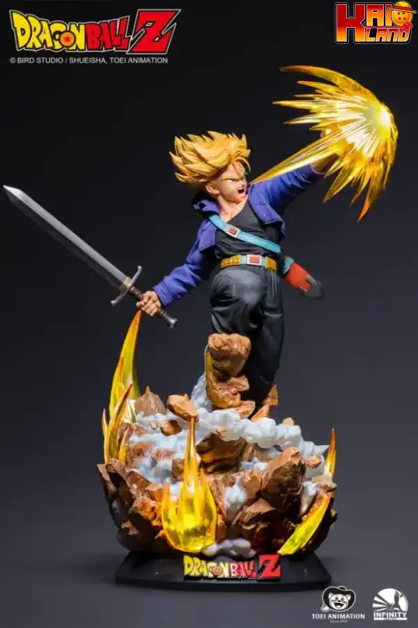 Dragon Ball Infinity Studio Future Trunks Licensed Resin Statue 2