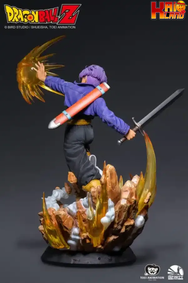 Dragon Ball Infinity Studio Future Trunks Licensed Resin Statue 3