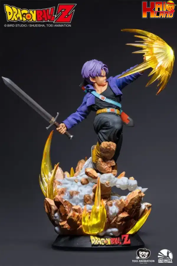 Dragon Ball Infinity Studio Future Trunks Licensed Resin Statue 4