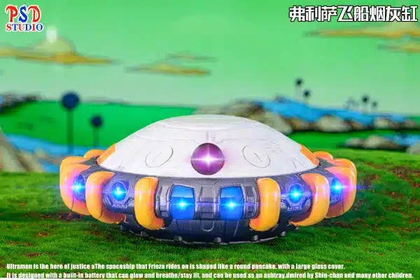 Dragon Ball PSD Studio Frieza Spaceship Light Ashtray Resin Statue 1 scaled