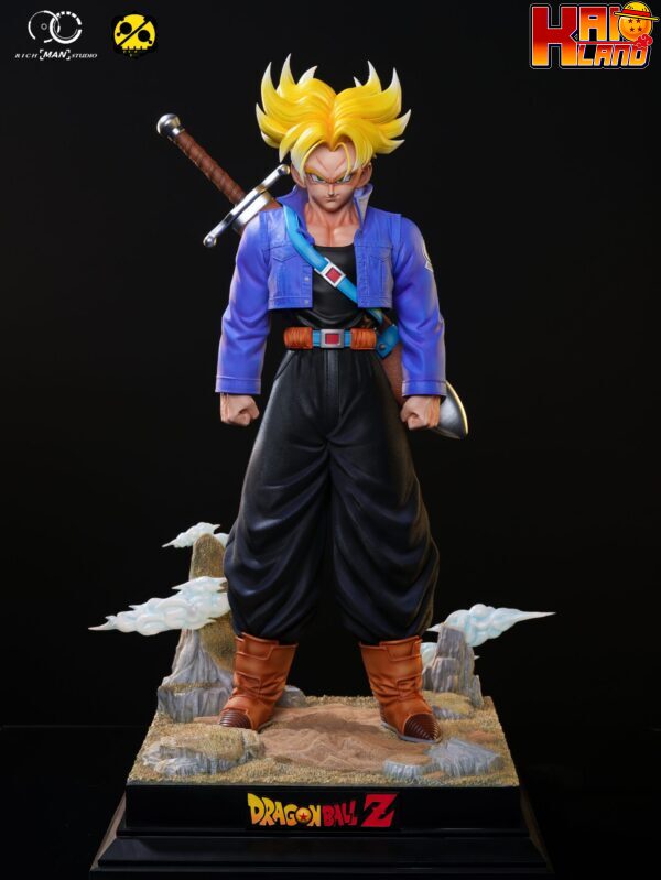 Dragon Ball Rich man Studio X 2 Studio First Appearance Trunks Resin Statue 1 scaled