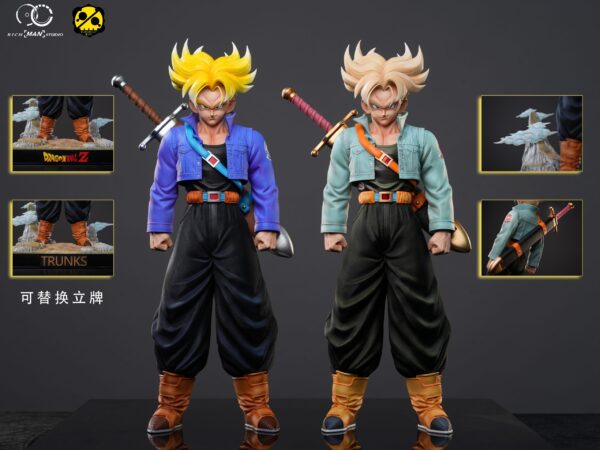 Dragon Ball Rich man Studio X 2 Studio First Appearance Trunks Resin Statue 6 scaled