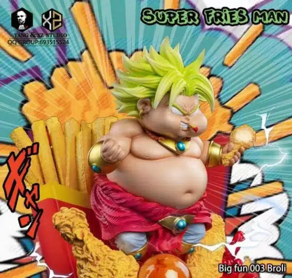 Dragon Ball Yang x XZ Studio Broly Super Fries Man Resin Statue 2