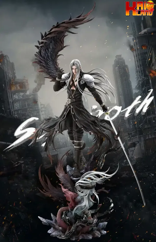 Final Fantasy Hunter Fan Studio Sephiroth Resin Statue 1 jpg