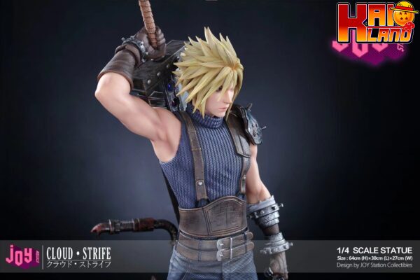 Final Fantasy Joy Station Cloud Resin Statue 2