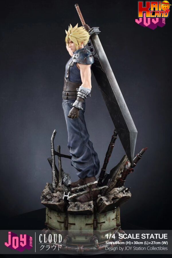 Final Fantasy Joy Station Cloud Resin Statue 3