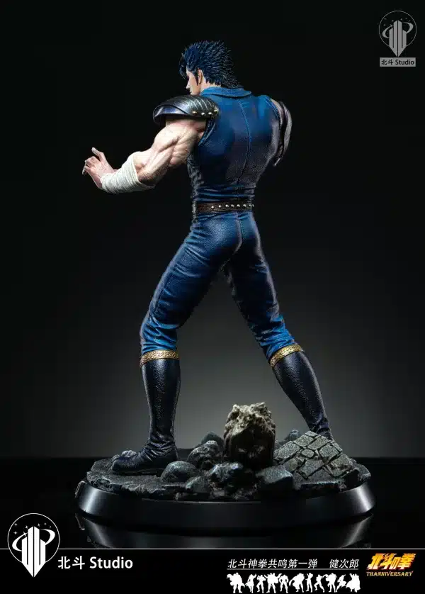 Fist of the North Star Hokuto Studio Kenshiro Resin Statue 3 scaled