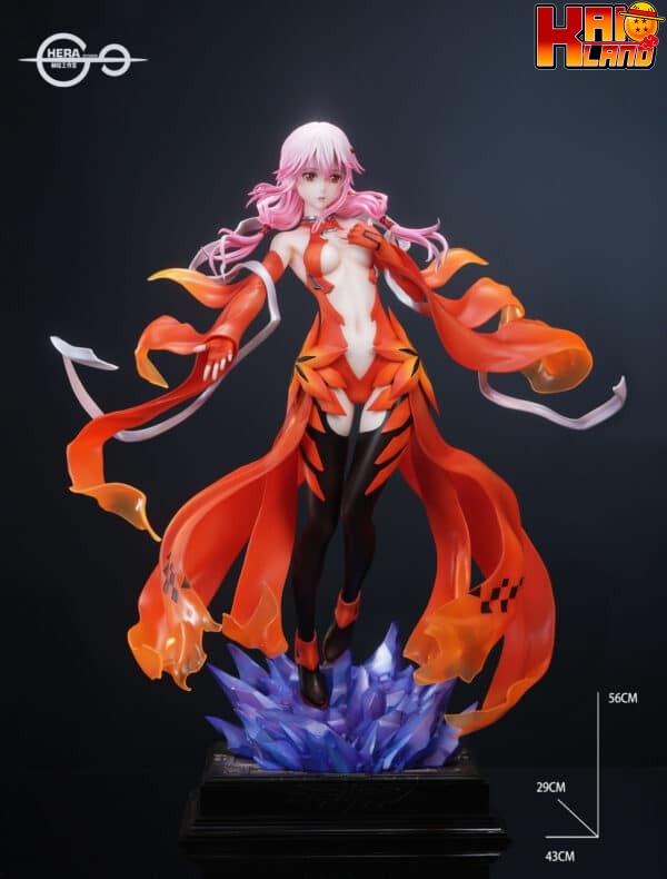 Guilty Crown HeRa Studio Yuzuriha Inori Resin Statue 3