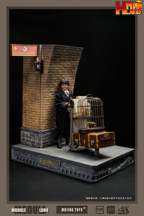 Harry Potter Mojing Toys Platform Nine and Three Quarters Licensed Resin Statue 1