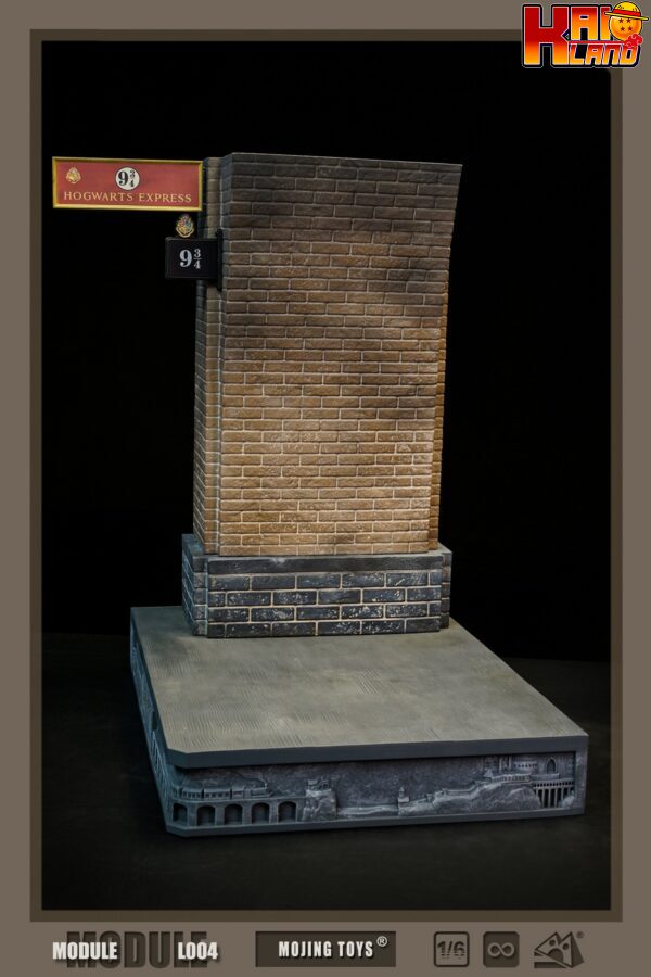 Harry Potter Mojing Toys Platform Nine and Three Quarters Licensed Resin Statue 2