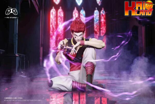 Hunter x Hunter PG studio Hisoka Sitting Resin Statue 1