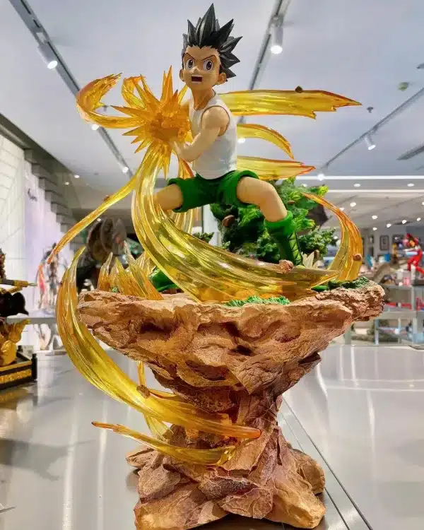 Hunter x Hunter Unique Art Studio Gon Freecss Licensed Resin Statue 1 jpg