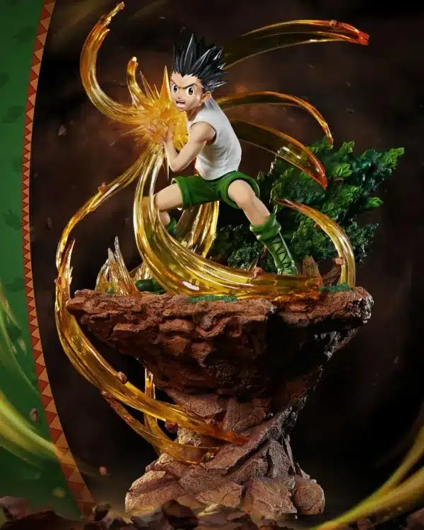 Hunter x Hunter Unique Art Studio Gon Freecss Licensed Resin Statue 4 jpg