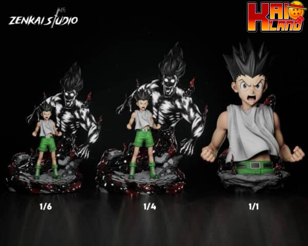 Hunter x Hunter Zenkai Studio Gon Freecss Resin Statue 1