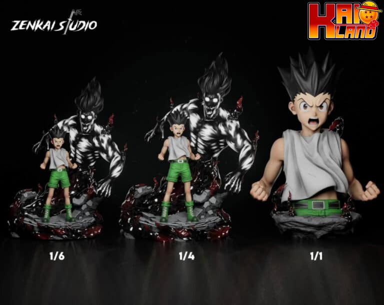 Hunter x Hunter Zenkai Studio Gon Freecss Resin Statue 1