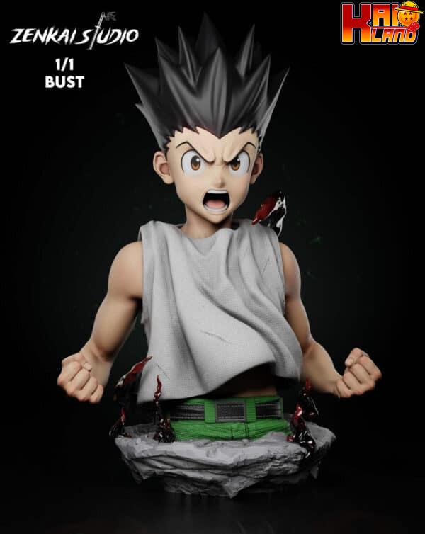 Hunter x Hunter Zenkai Studio Gon Freecss Resin Statue 2