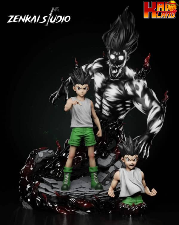 Hunter x Hunter Zenkai Studio Gon Freecss Resin Statue 3