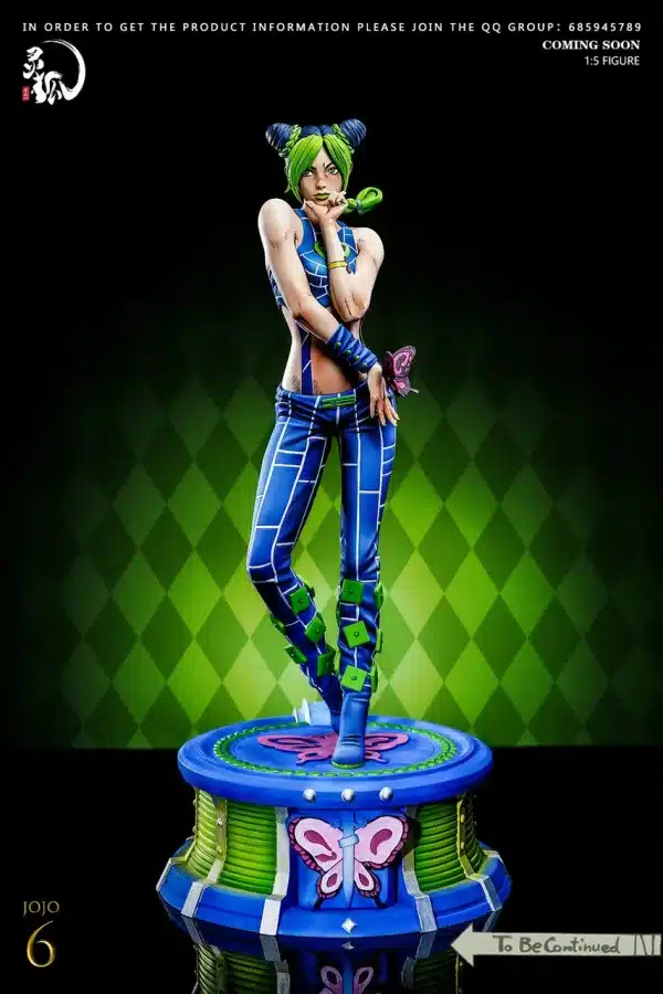 Jojos Bizarre Adventure Ling Hu Studio Jolyne Cujoh Resin Statue 1 jpg