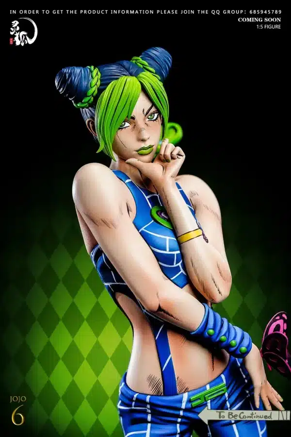 Jojos Bizarre Adventure Ling Hu Studio Jolyne Cujoh Resin Statue 4 jpg