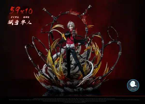 Katekyo Hitman Reborn ILL Studio Hayato Gokudera V2 Resin Statue 0 jpg