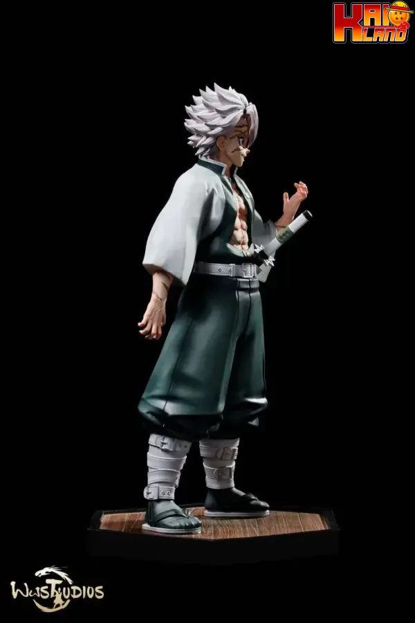 Kimetsu No Yaiba W Studio Shinazugawa Sanemi Resin Statue 2