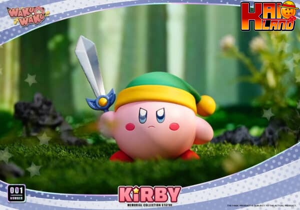 Kirby WakuWaku Studio Kirby Sword Form Resin Statue 2